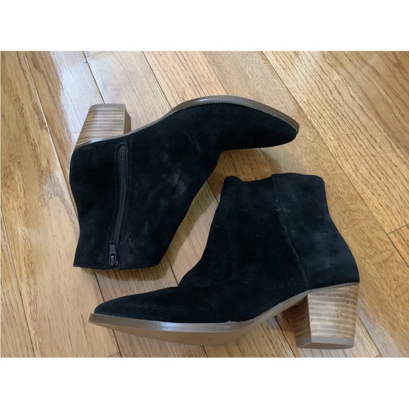 Matisse Black suede Booties Size 8.5 - Picture 3 of 9